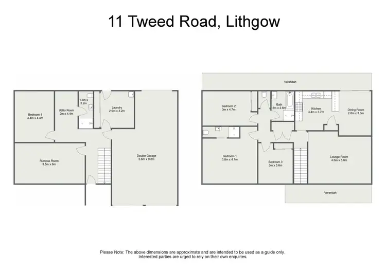 Floorplan of Homely house listing, 11 Tweed Road, Lithgow NSW 2790