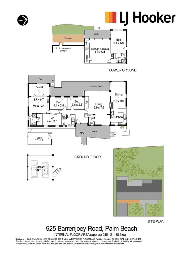 Floorplan of Homely house listing, 925 Barrenjoey Road, Palm Beach NSW 2108