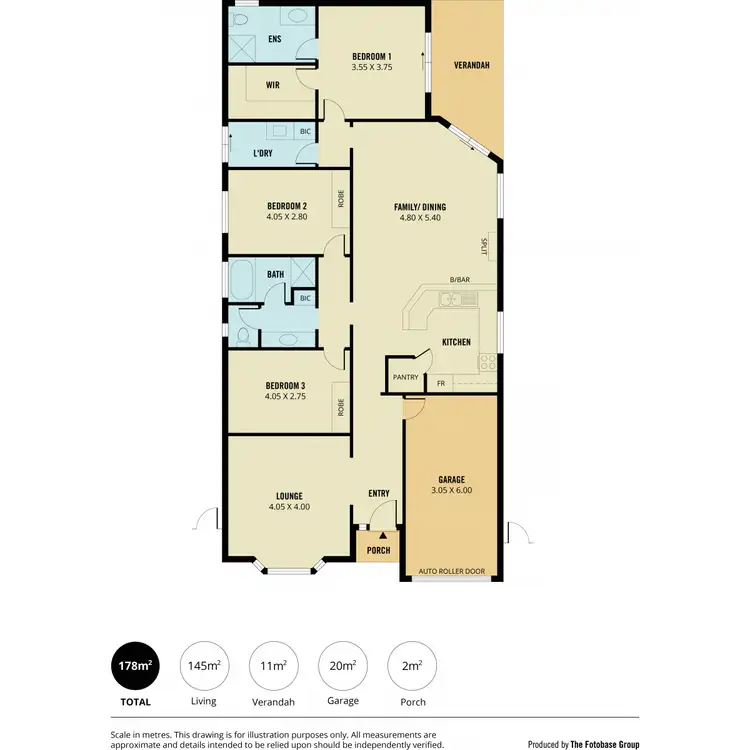 Floorplan of Homely house listing, 1B Illara Street, Salisbury North SA 5108