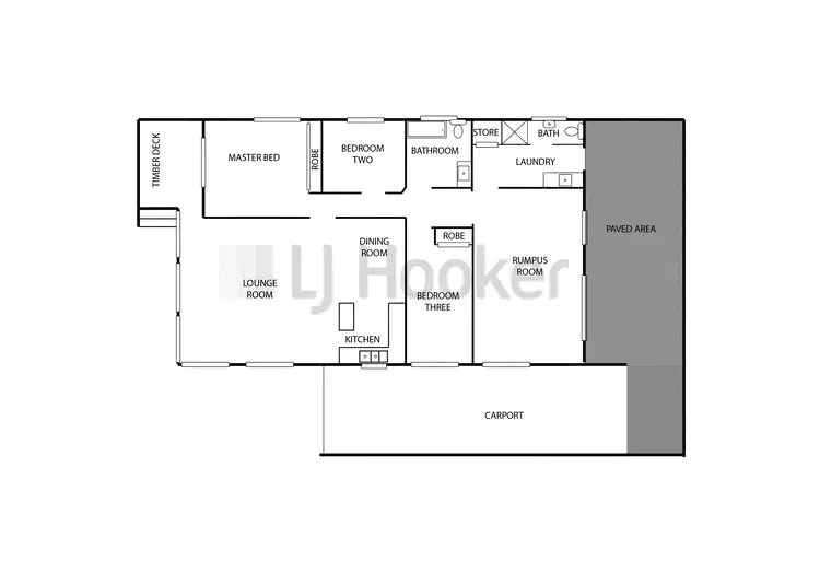 Floorplan of Homely house listing, 133 Beach Street, Harrington NSW 2427