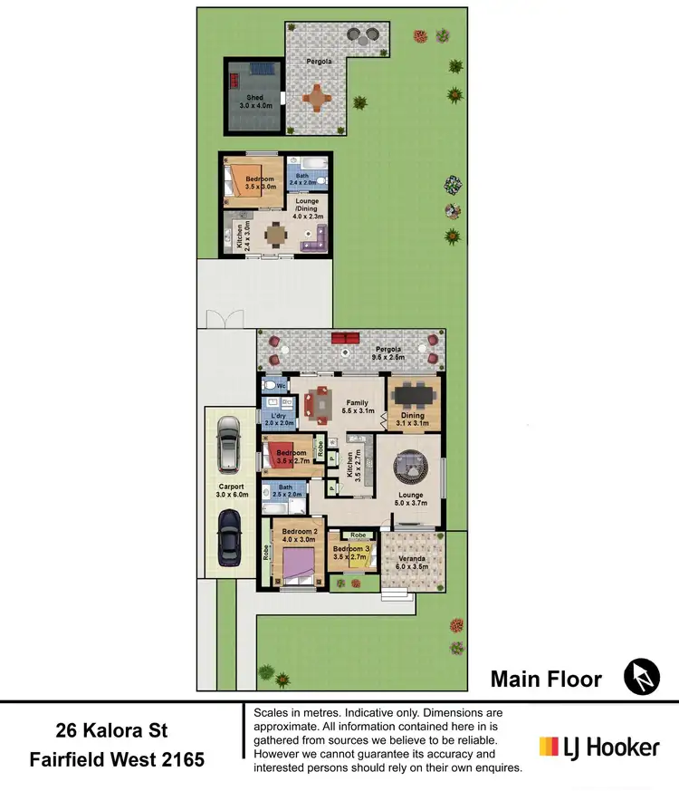 Floorplan of Homely house listing, 29 Kalora Avenue, Fairfield West NSW 2165