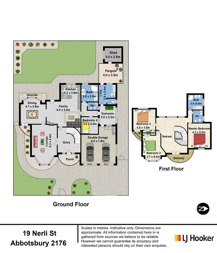 Floorplan of Homely house listing, 19 Nerli Street, Abbotsbury NSW 2176