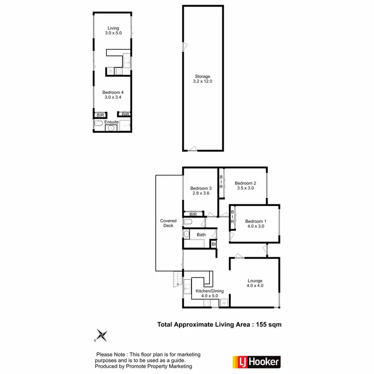 Floorplan of Homely house listing, 3 Hearne Place, Glenorchy TAS 7010