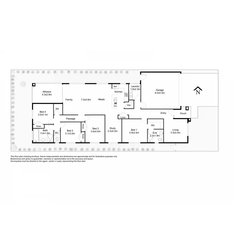 Floorplan of Homely house listing, 30 Terrene Terrace, Point Cook VIC 3030