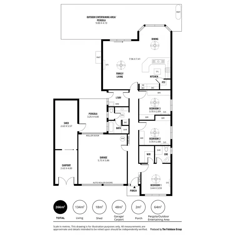 Floorplan of Homely house listing, 36 Ramsey Avenue, Klemzig SA 5087
