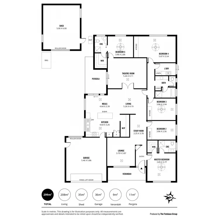 Floorplan of Homely house listing, 56 Saddle Crescent, Walkley Heights SA 5098