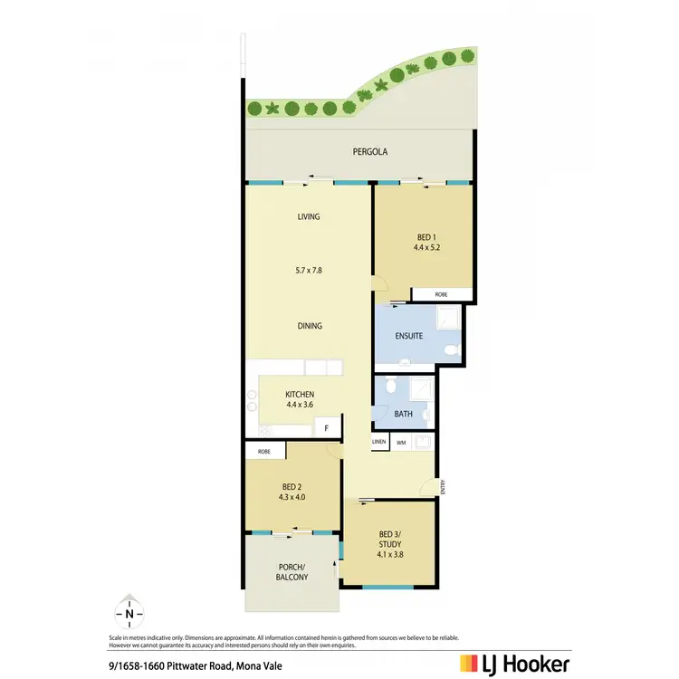 Floorplan of Homely apartment listing, 9/1658-1660 Pittwater Road, Mona Vale NSW 2103