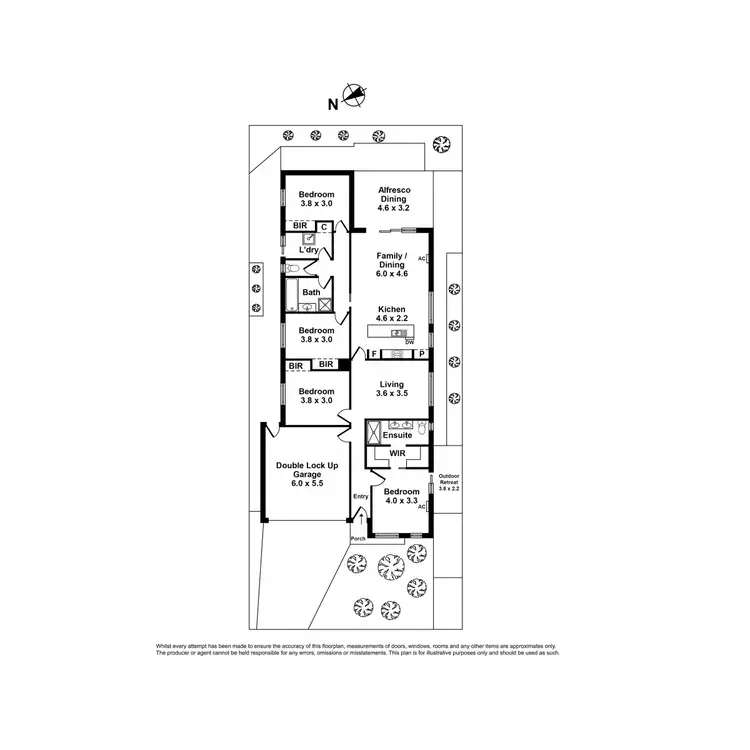 Floorplan of Homely house listing, 35 Edge View, Point Cook VIC 3030