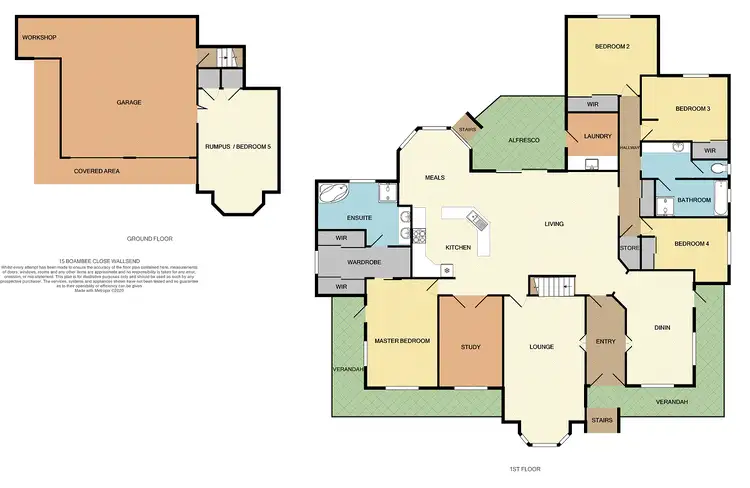 Floorplan of Homely house listing, 15 Boambee Close, Wallsend NSW 2287