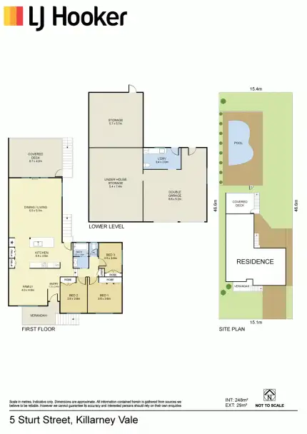 Floorplan of Homely house listing, 5 Sturt Street, Killarney Vale NSW 2261