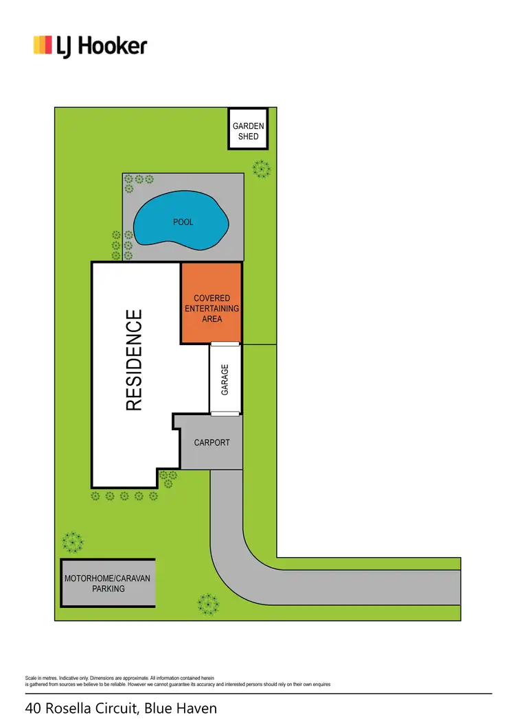 Floorplan of Homely house listing, 40 Rosella Circuit, Blue Haven NSW 2262