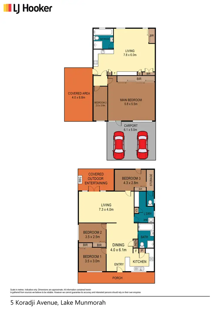 Floorplan of Homely house listing, 5 Koradji Avenue, Lake Munmorah NSW 2259