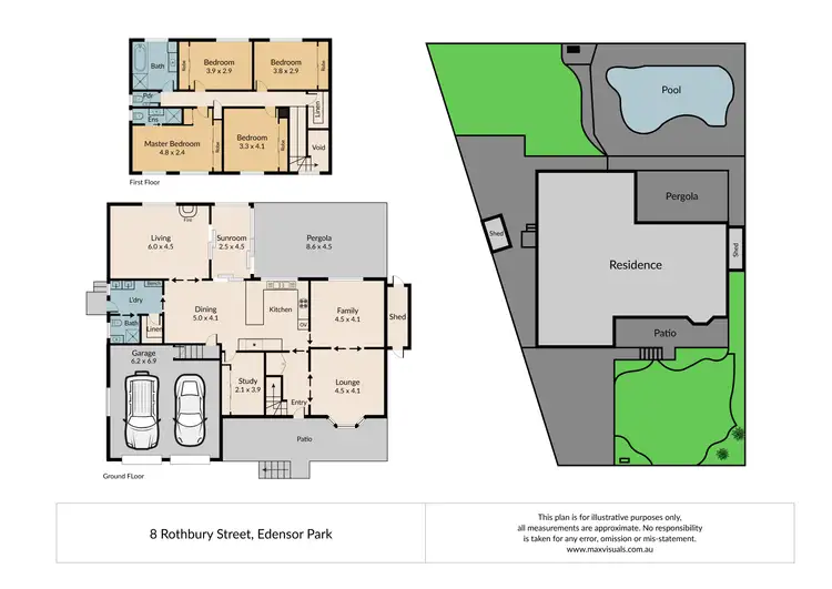 Floorplan of Homely house listing, 8 Rothbury Street, Edensor Park NSW 2176