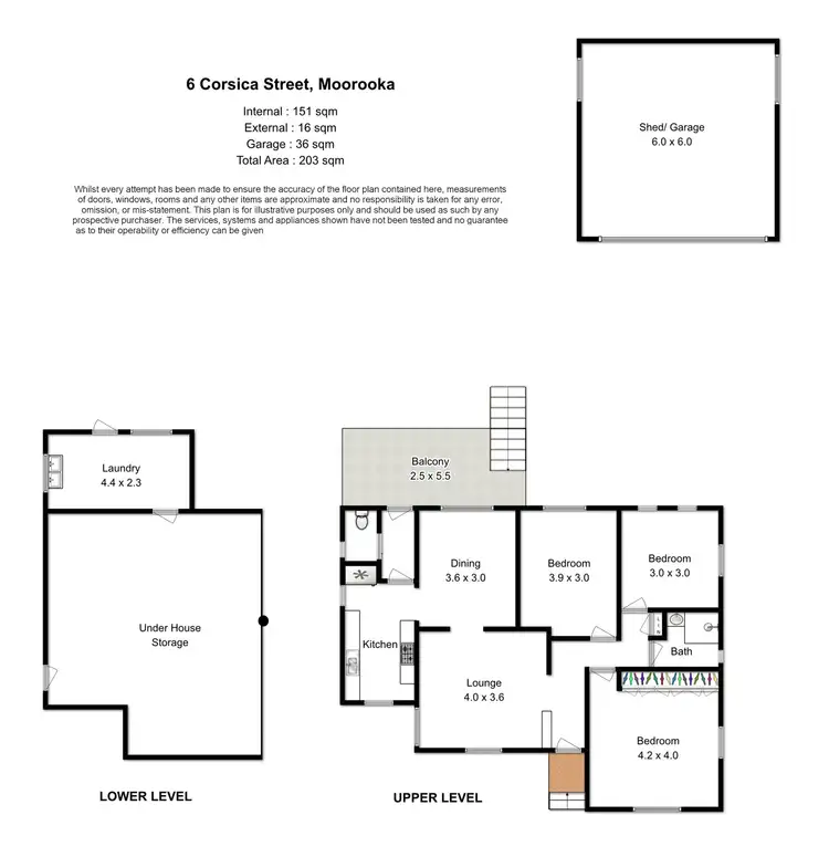 Floorplan of Homely house listing, 6 Corsica Street, Moorooka QLD 4105
