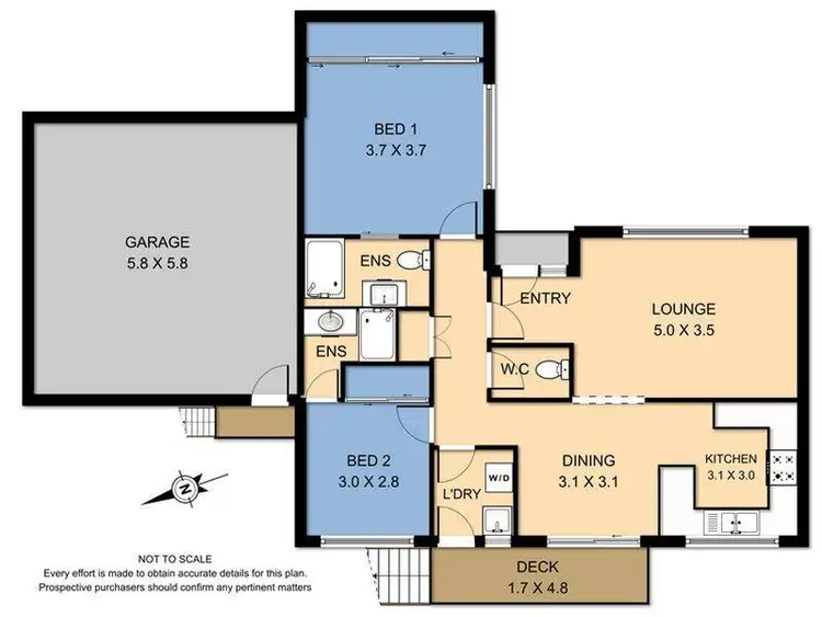 Floorplan of Homely unit listing, 8/6 Clematis Avenue, Ferntree Gully VIC 3156