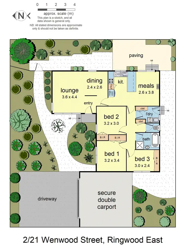 Floorplan of Homely unit listing, 2/21 Wenwood Street, Ringwood East VIC 3135