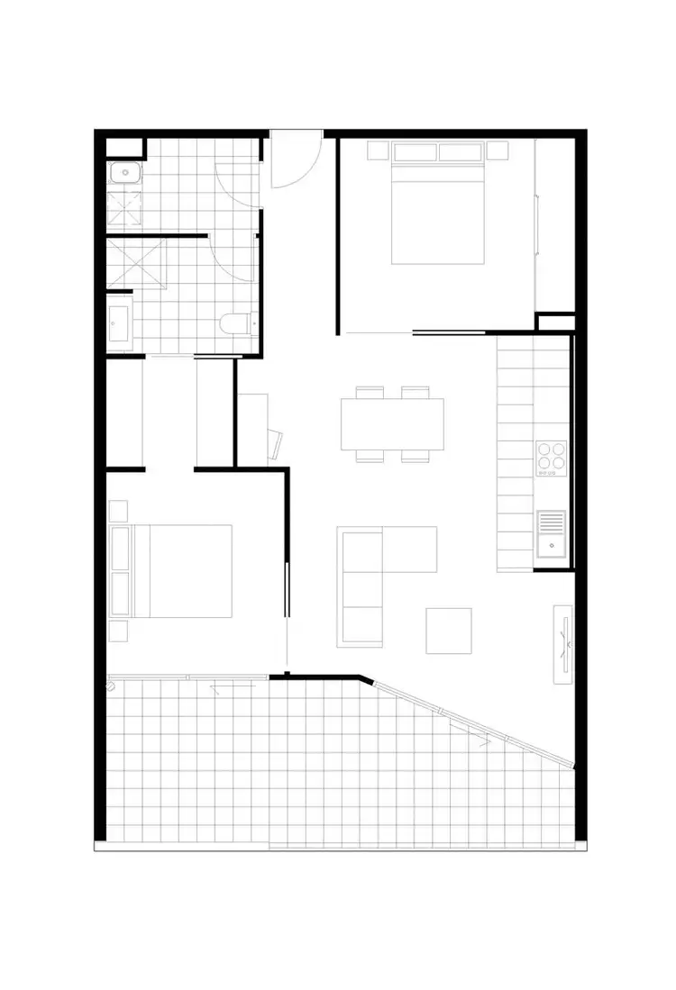 Floorplan of Homely apartment listing, 405/11 Ernest Street, Belmont NSW 2280