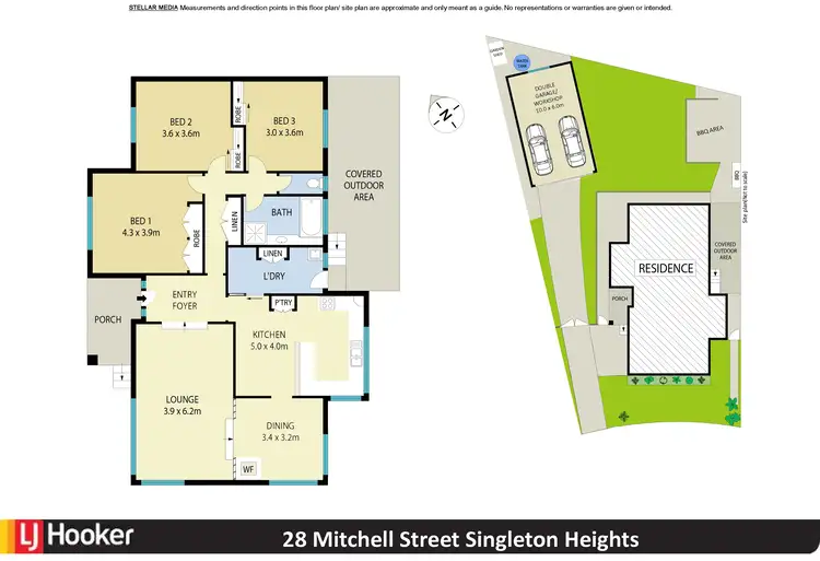Floorplan of Homely house listing, 28 Mitchell Avenue, Singleton NSW 2330
