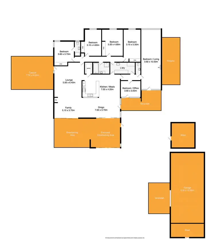 Floorplan of Homely house listing, 384 Waggon Road, Hindmarsh Valley SA 5211
