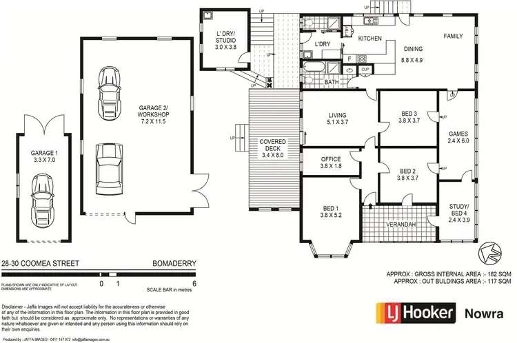 Floorplan of Homely house listing, 28-30 Coomea Street, Bomaderry NSW 2541