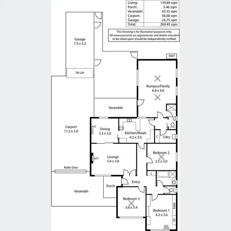 Floorplan of Homely house listing, 30 Taylor Avenue, Lockleys SA 5032