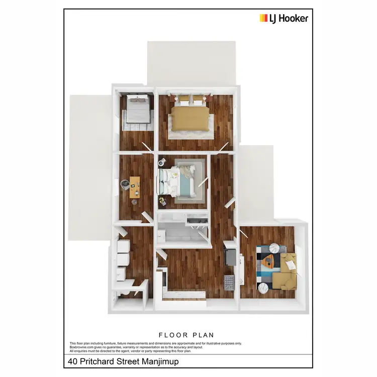 Floorplan of Homely house listing, 40 Pritchard Street, Manjimup WA 6258