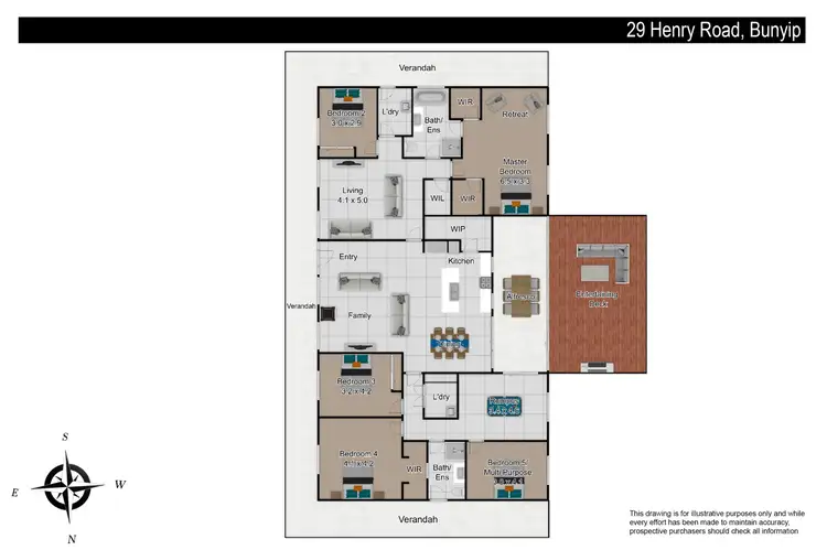 Floorplan of Homely house listing, 29 Henry Road, Bunyip VIC 3815