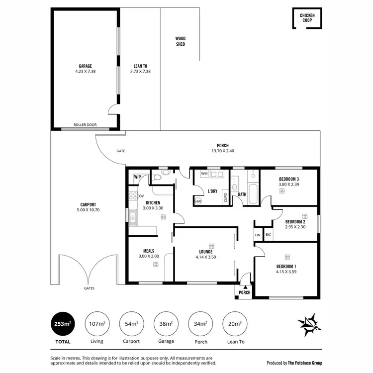 Floorplan of Homely house listing, 3 Heath Court, Felixstow SA 5070