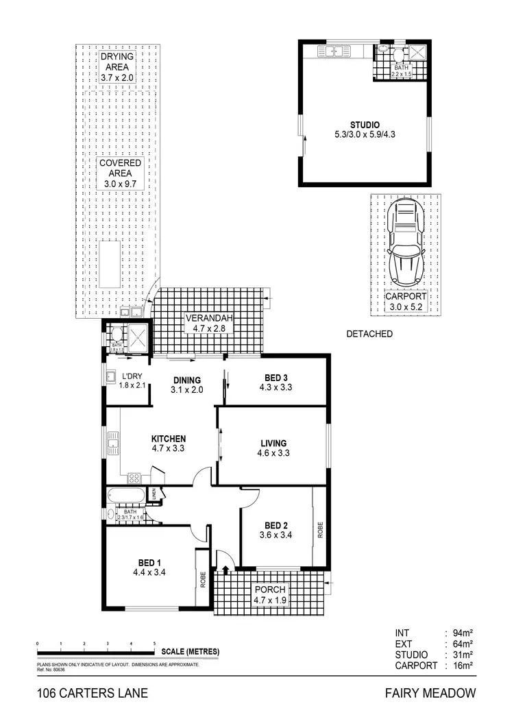 Floorplan of Homely house listing, 106 Carters Lane, Fairy Meadow NSW 2519