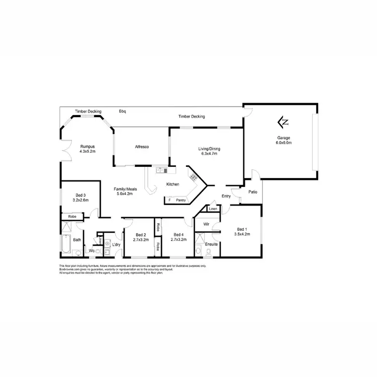 Floorplan of Homely house listing, 32 Dalkeith Drive, Point Cook VIC 3030