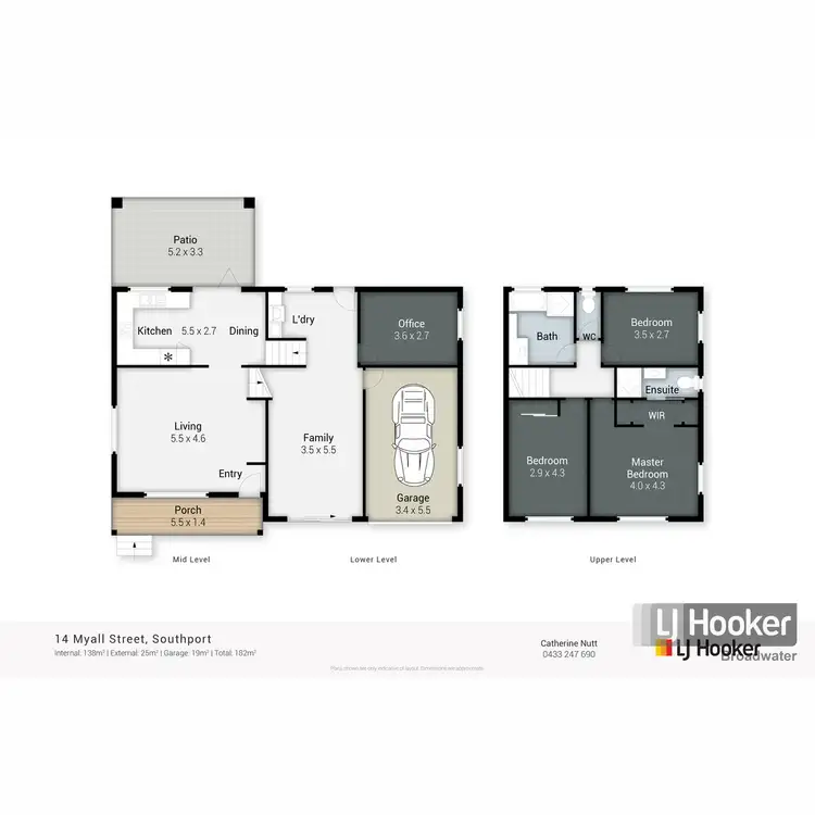 Floorplan of Homely house listing, 14 Myall Street, Southport QLD 4215
