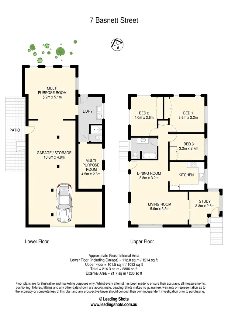 Floorplan of Homely house listing, 7 Basnett Street, Chermside West QLD 4032