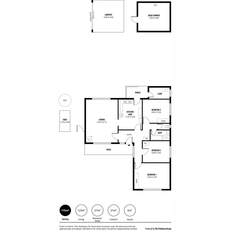 Floorplan of Homely house listing, 48 Milne Road, Para Hills SA 5096