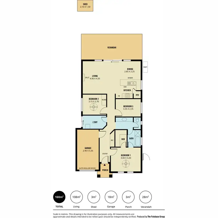 Floorplan of Homely house listing, 26B Rateki Close, Burton SA 5110
