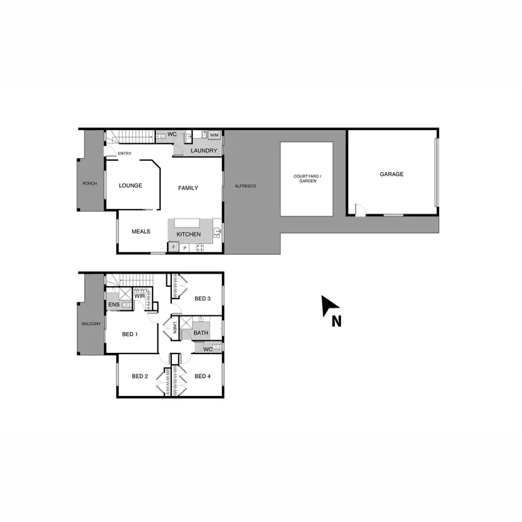 Floorplan of Homely house listing, 14 Megalong Crescent, Harrison ACT 2914