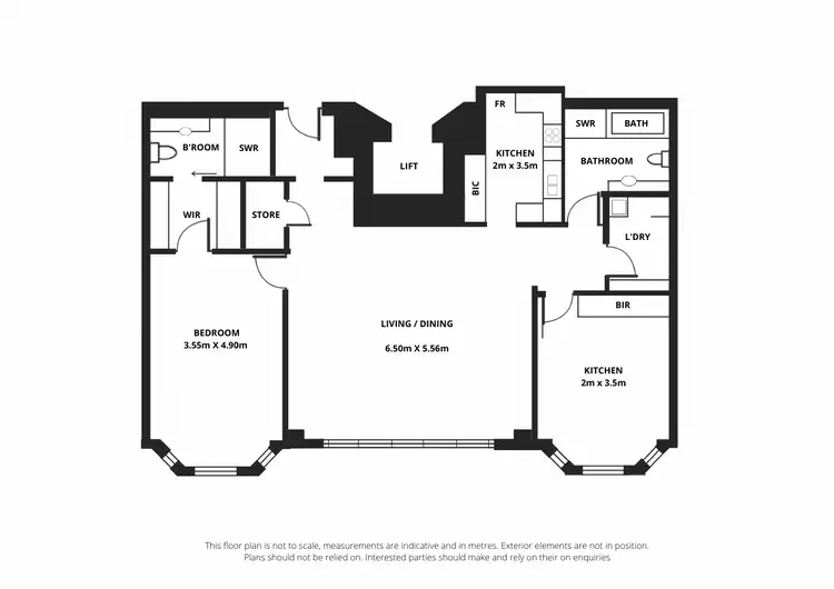 Floorplan of Homely apartment listing, 25/11 Charlick Circuit, Adelaide SA 5000