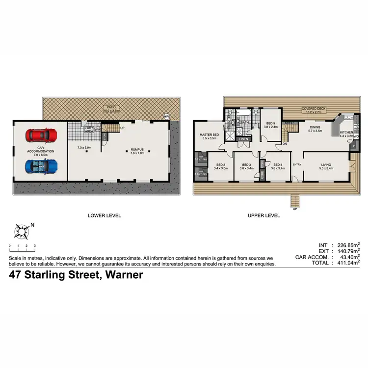 Floorplan of Homely house listing, 47 Starling Street, Warner QLD 4500