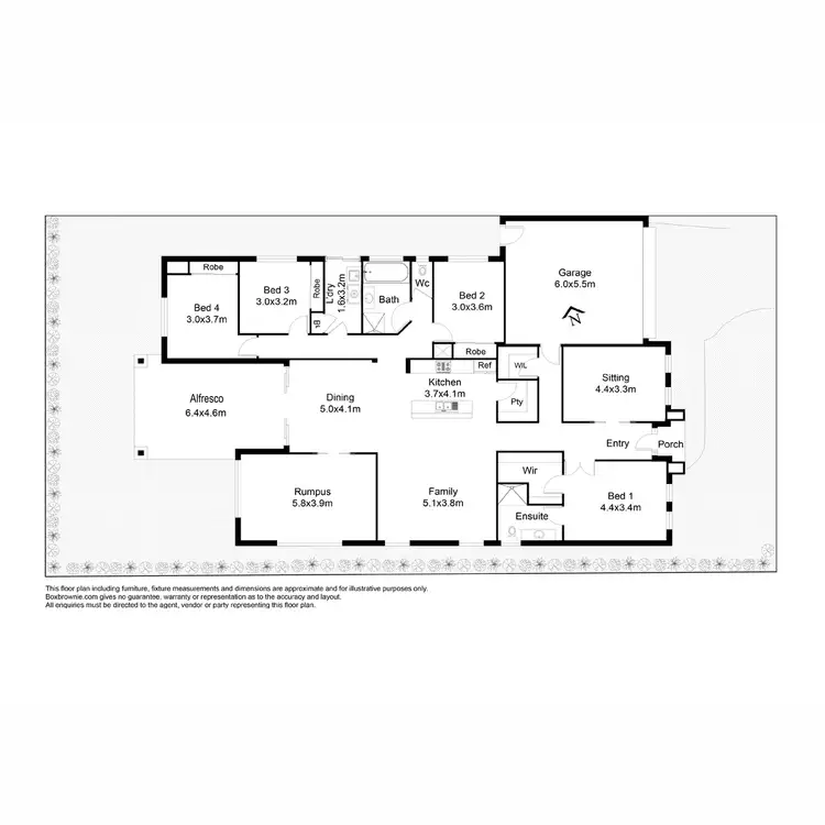 Floorplan of Homely house listing, 18 Boxgrass Street, Point Cook VIC 3030