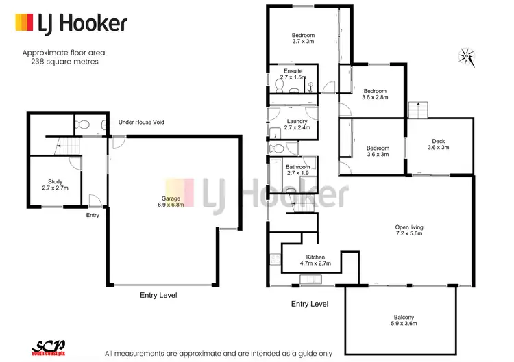 Floorplan of Homely house listing, 110 Carramar Drive, Malua Bay NSW 2536
