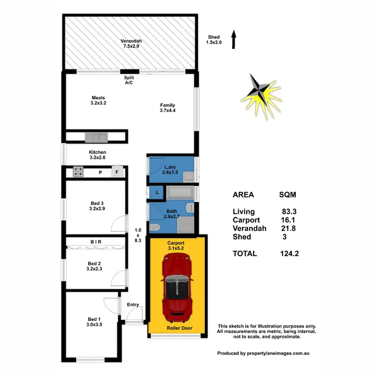Floorplan of Homely house listing, 31 McPherson Grove, Davoren Park SA 5113