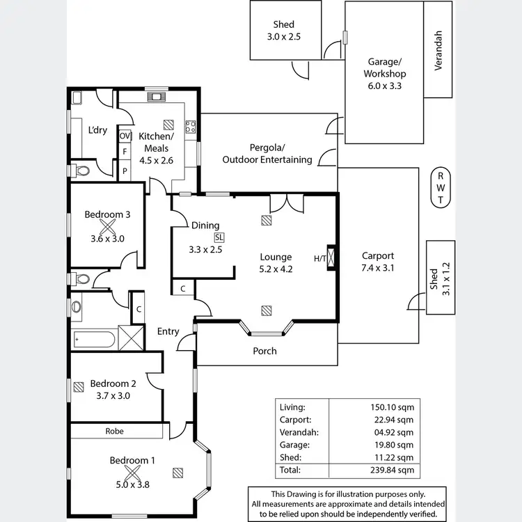 Floorplan of Homely house listing, 5 Kent Terrace, Lockleys SA 5032