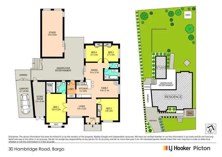 Floorplan of Homely house listing, 30 Hambridge Road, Bargo NSW 2574