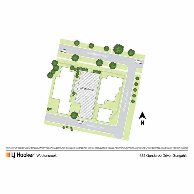 Floorplan of Homely house listing, 332 Gundaroo Drive, Gungahlin ACT 2912