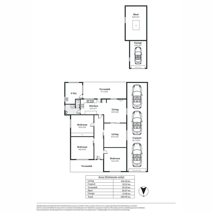 Floorplan of Homely house listing, 5 Opey Avenue, Hyde Park SA 5061