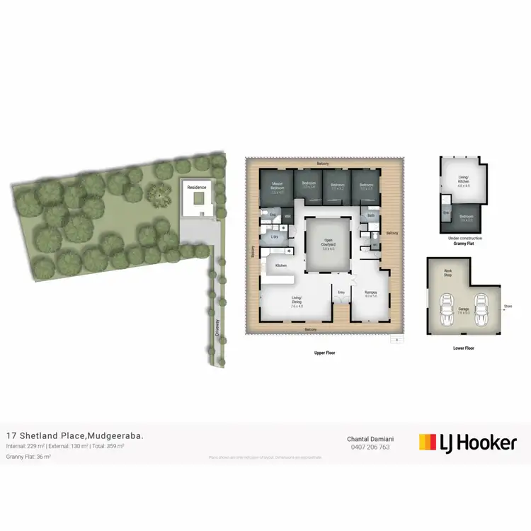 Floorplan of Homely house listing, 17 Shetland Place, Mudgeeraba QLD 4213