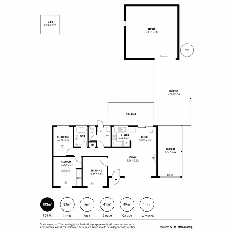 Floorplan of Homely house listing, 30 Wakeling Crescent, Parafield Gardens SA 5107