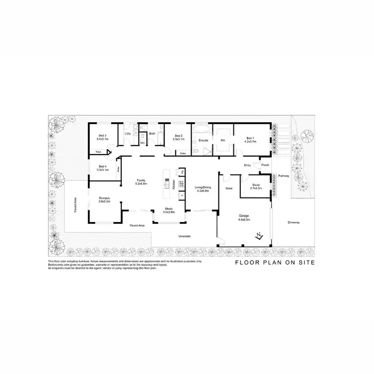 Floorplan of Homely house listing, 13 May Gibbs Circle, Point Cook VIC 3030