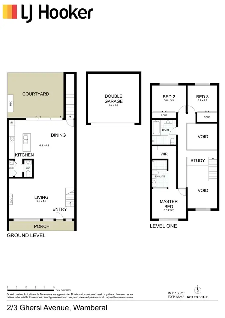Floorplan of Homely townhouse listing, 2/3 Ghersi Avenue, Wamberal NSW 2260