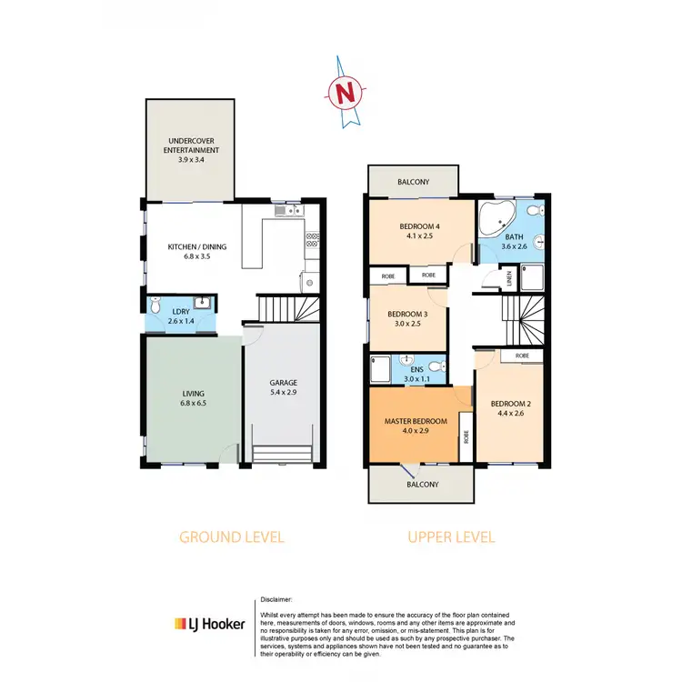 Floorplan of Homely townhouse listing, 27/90 Parkwood Street, Plumpton NSW 2761