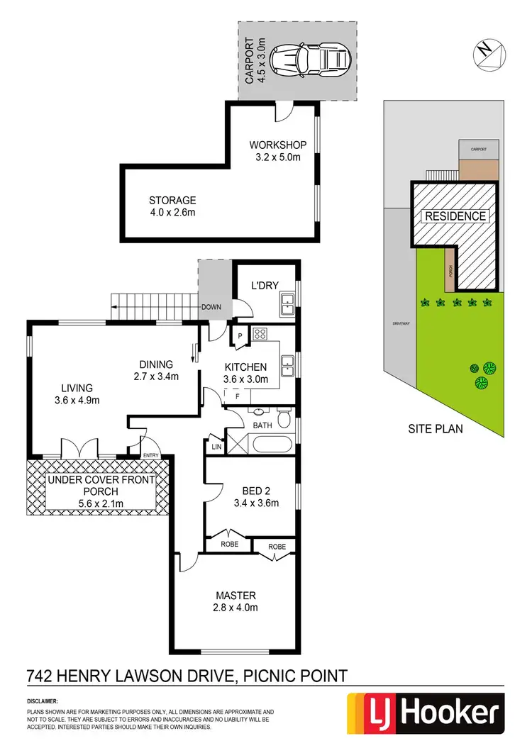 Floorplan of Homely house listing, 742 Henry Lawson Drive, Picnic Point NSW 2213